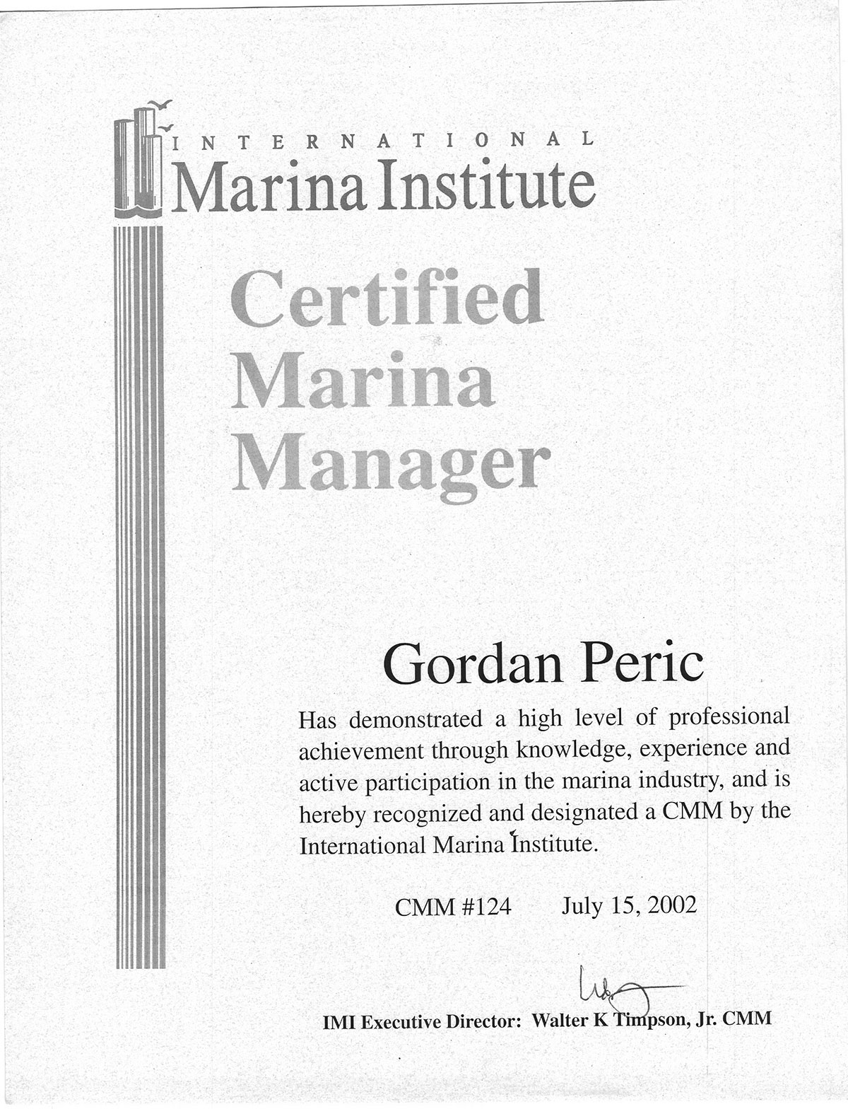 International Marina institut